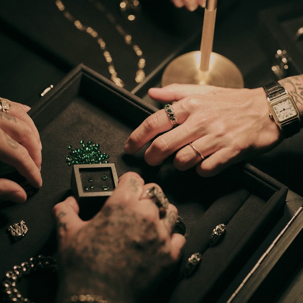 Engraved Matsuba Ring 【Antidote Buyers Club &times; TRADMAN'S BONSAI】 詳細画像